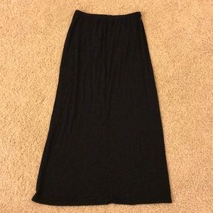 Brandy Melville black maxi skirt